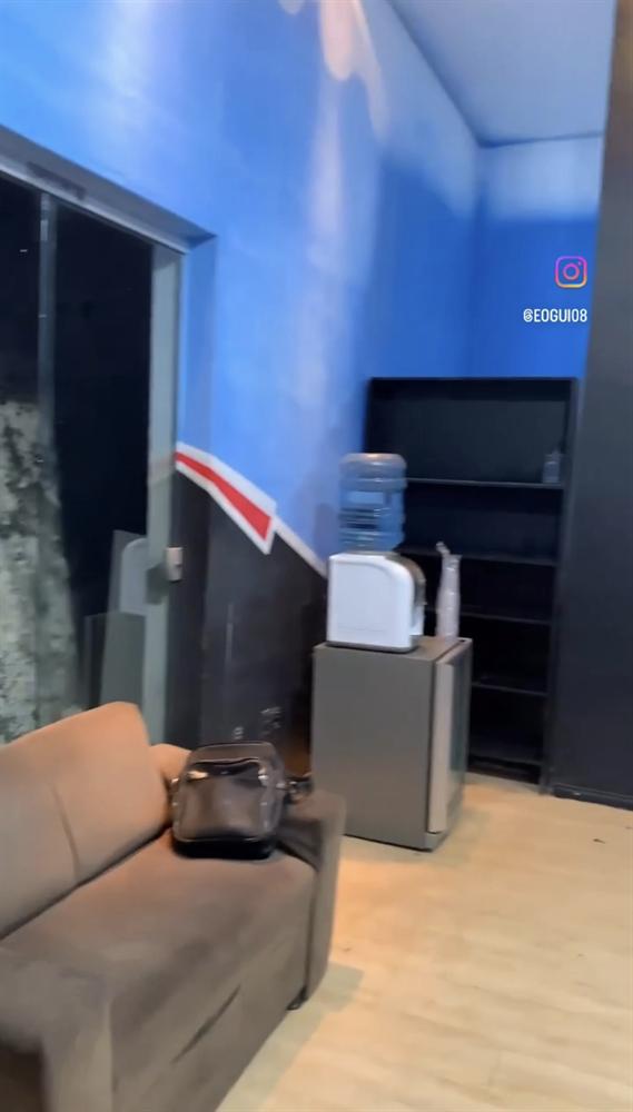 A primeira estrutura da barbearia